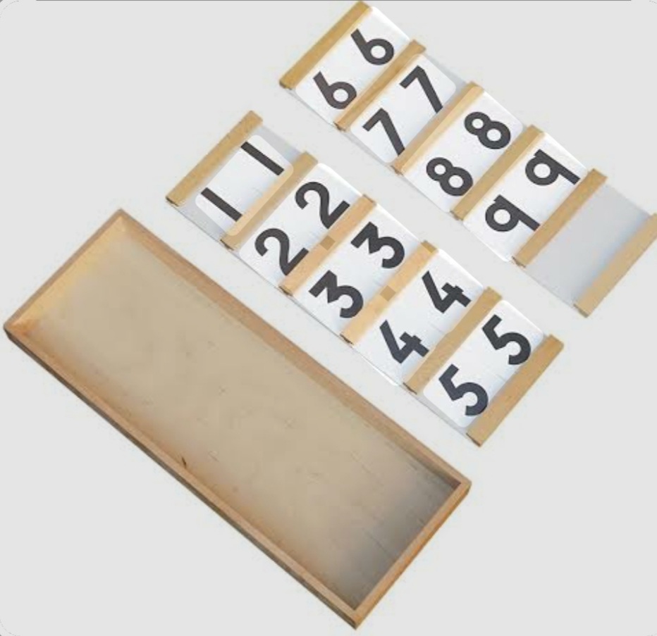 Montessori Number Rods Cards